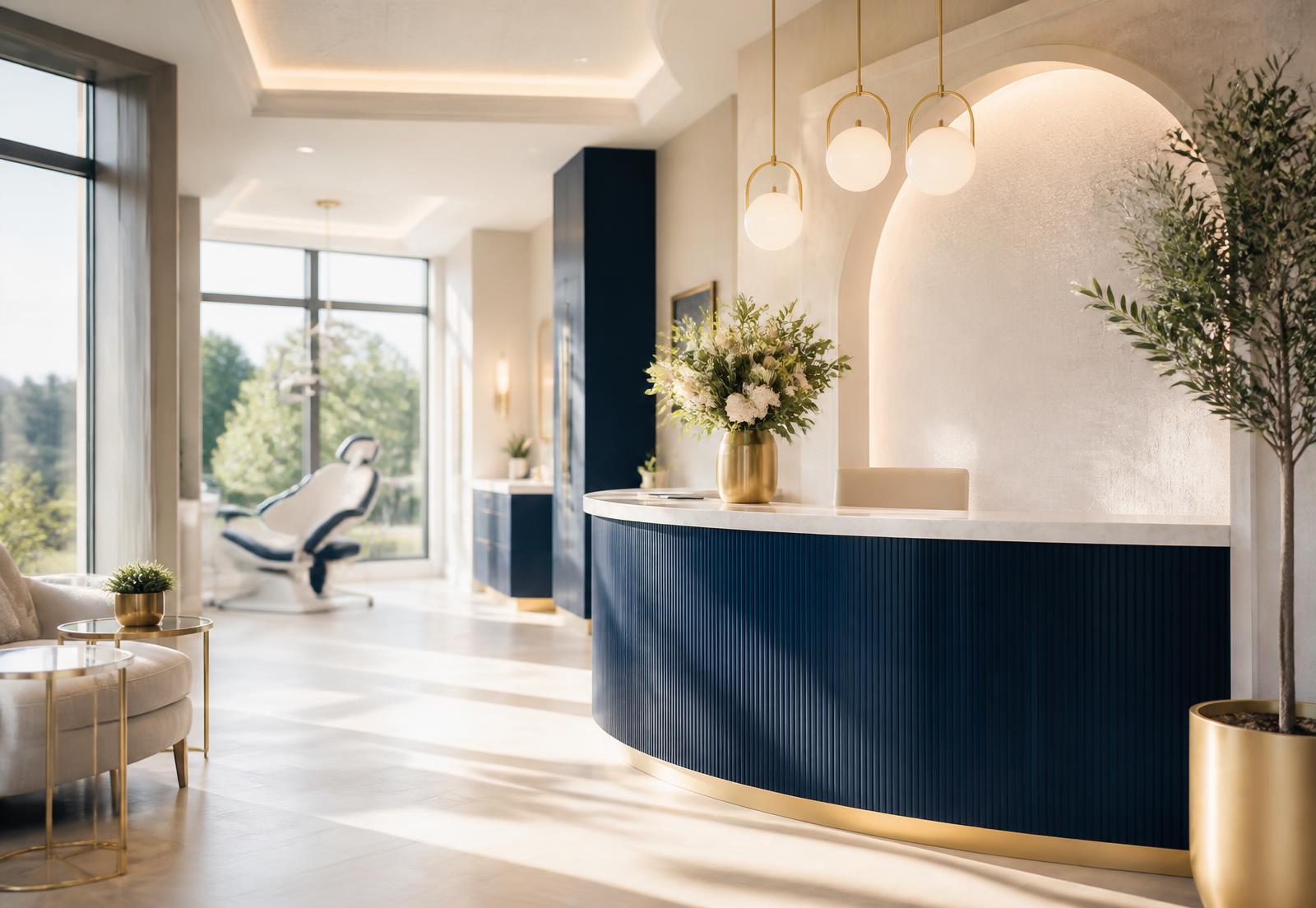 Reception area of the Royal Dental Coral Springs office